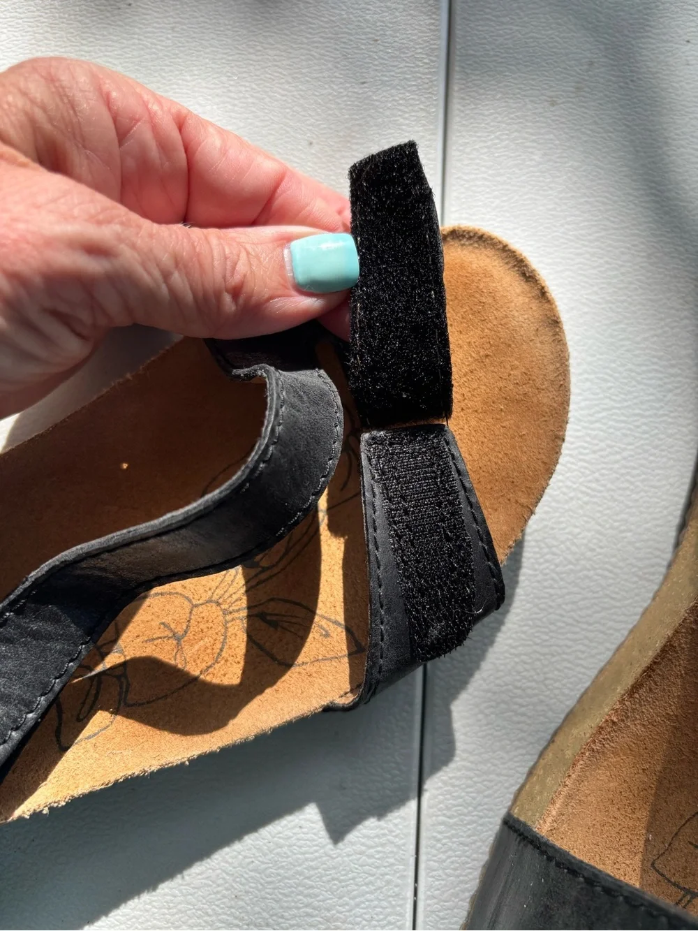 Josef Seibel Women’s Black Tonga Sandal EU 39
